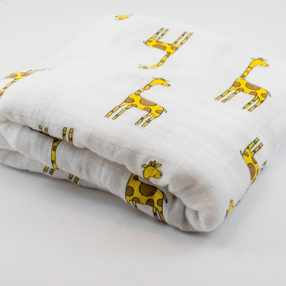 Swaddle Baby Blanket - Giraffe